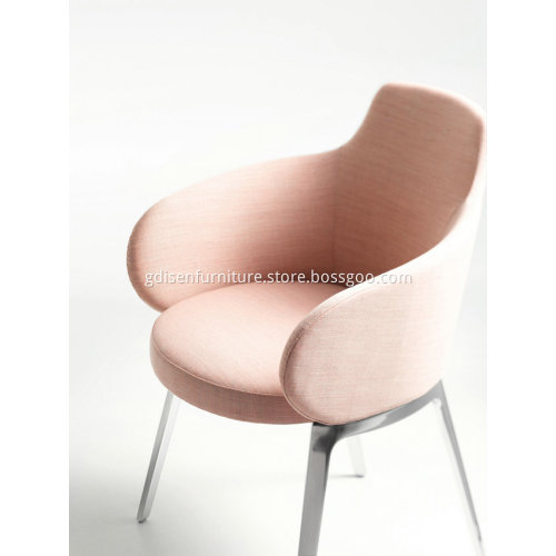 ROC Dining Chair hotel fabric arm chair